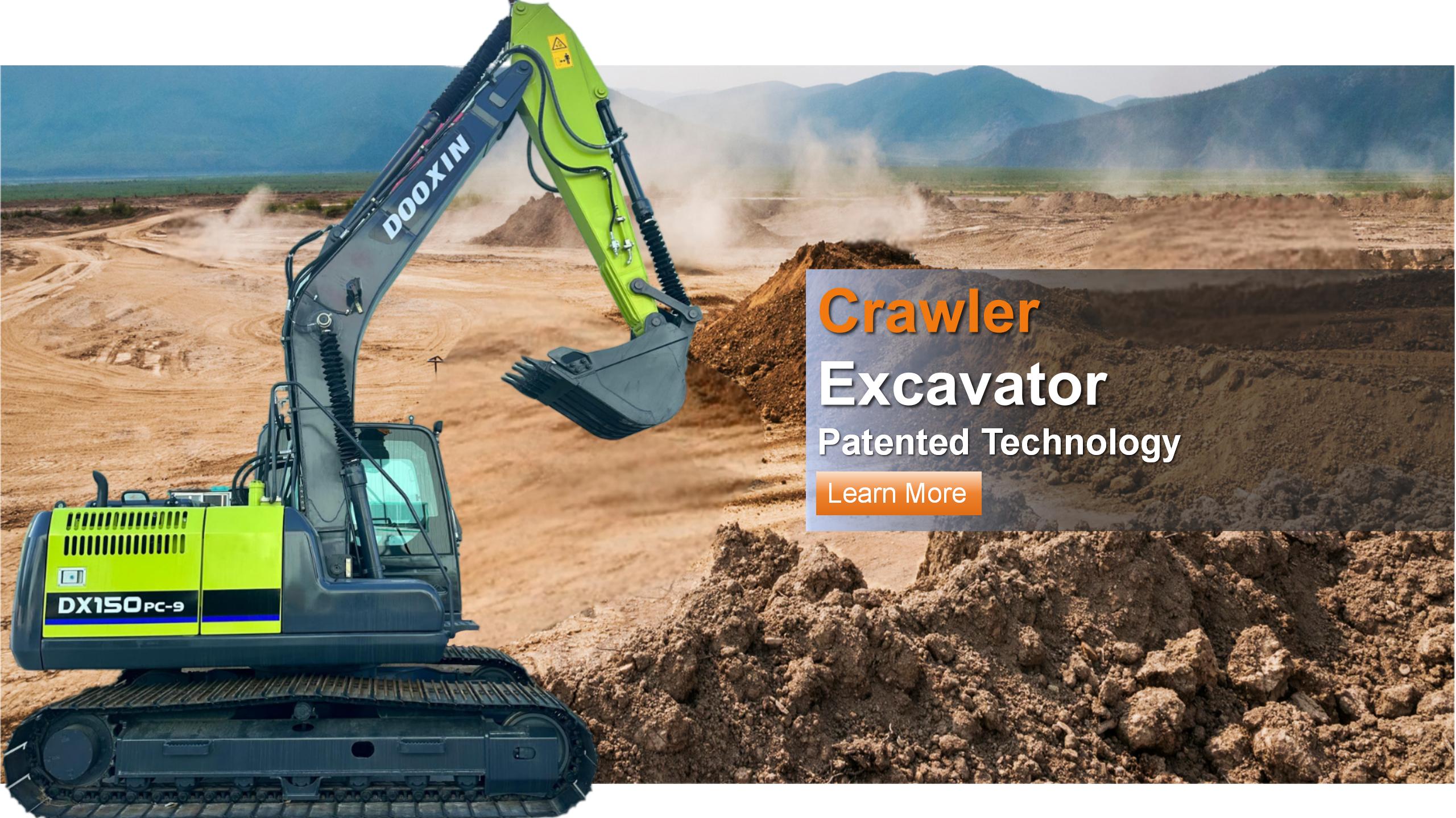 Excavator de crawler Excavator de crawler