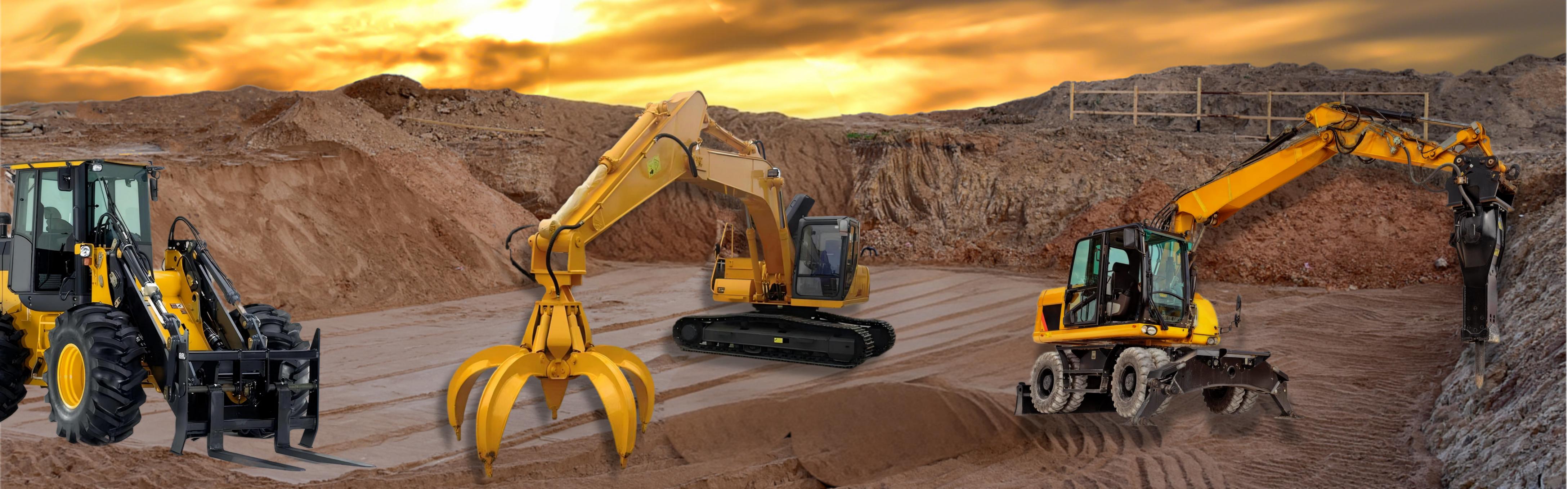 Atașamente pentru excavator de crawler
