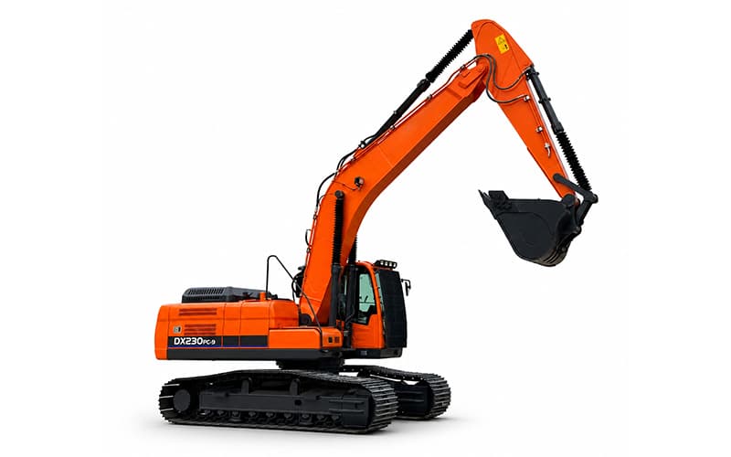 Excavator pe șenile DX230PC-9 de 21,6 tone: specificații de rezistență grea pentru lucrări de înaltă performanță